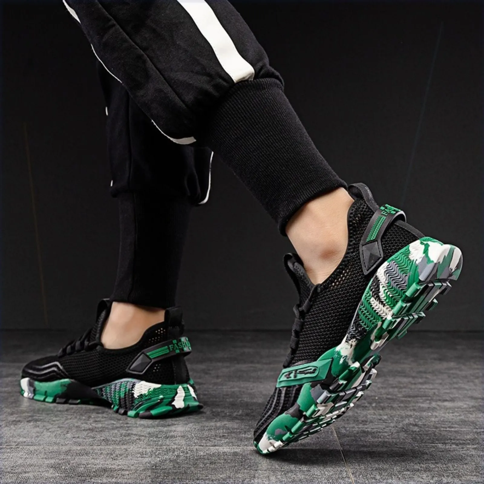 Men's Summer Sandals Running Casual Shoes Outdoor Athletic Jogging Sports Tennis Sneakers Gym Non-slip Breathable Shoes