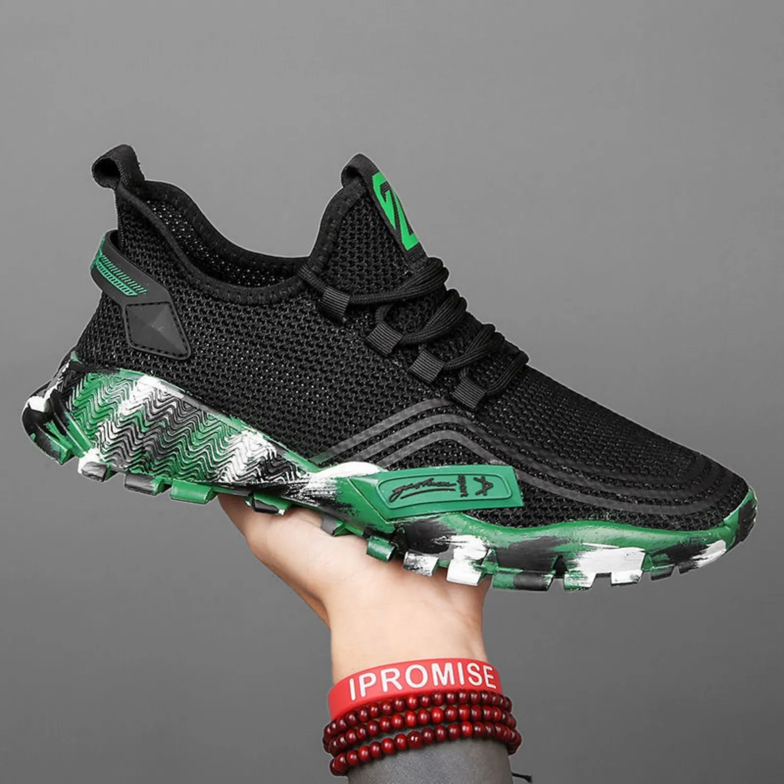 Men's Summer Sandals Running Casual Shoes Outdoor Athletic Jogging Sports Tennis Sneakers Gym Non-slip Breathable Shoes