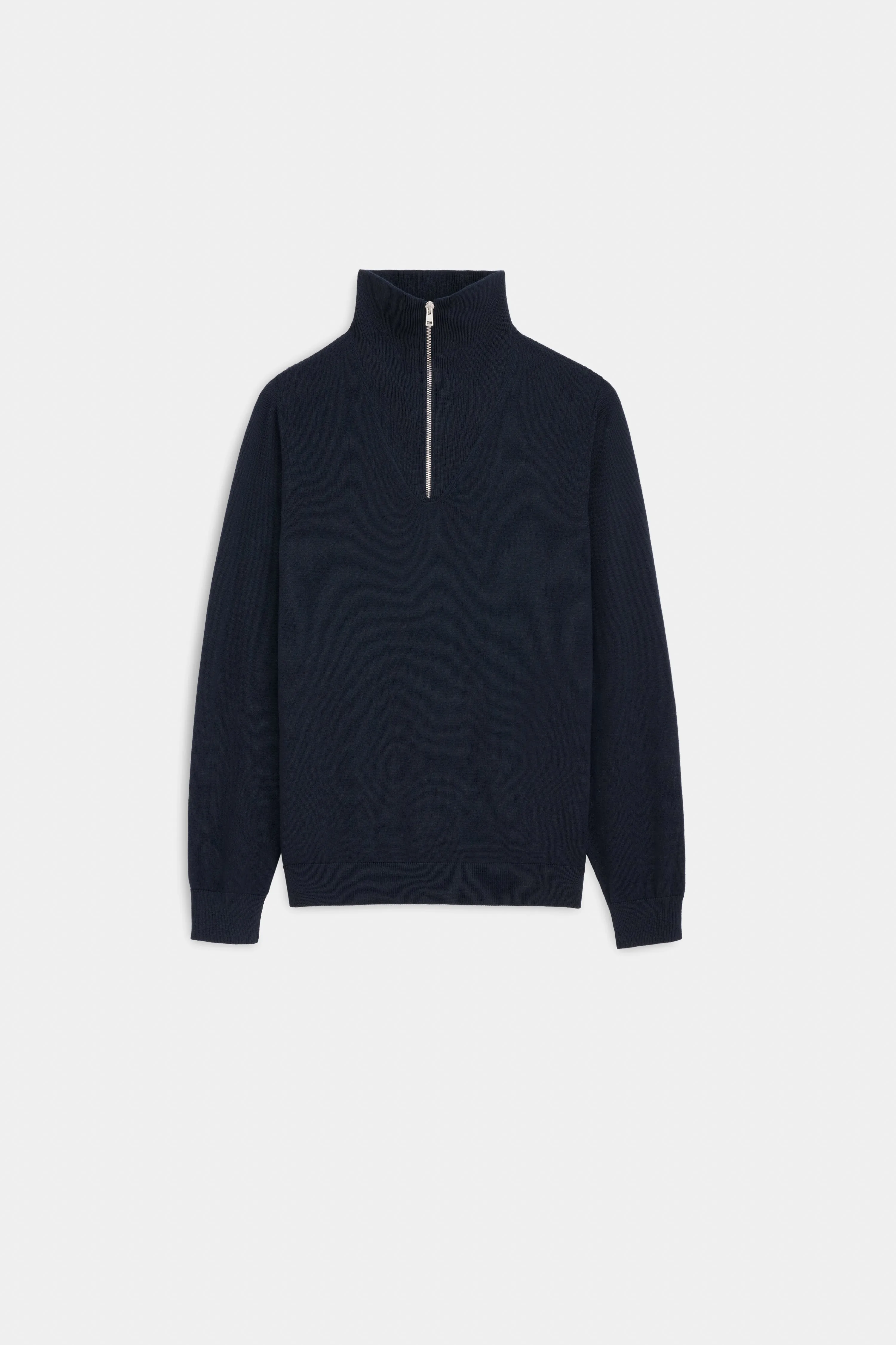 Merino Wool Quarter Zip
