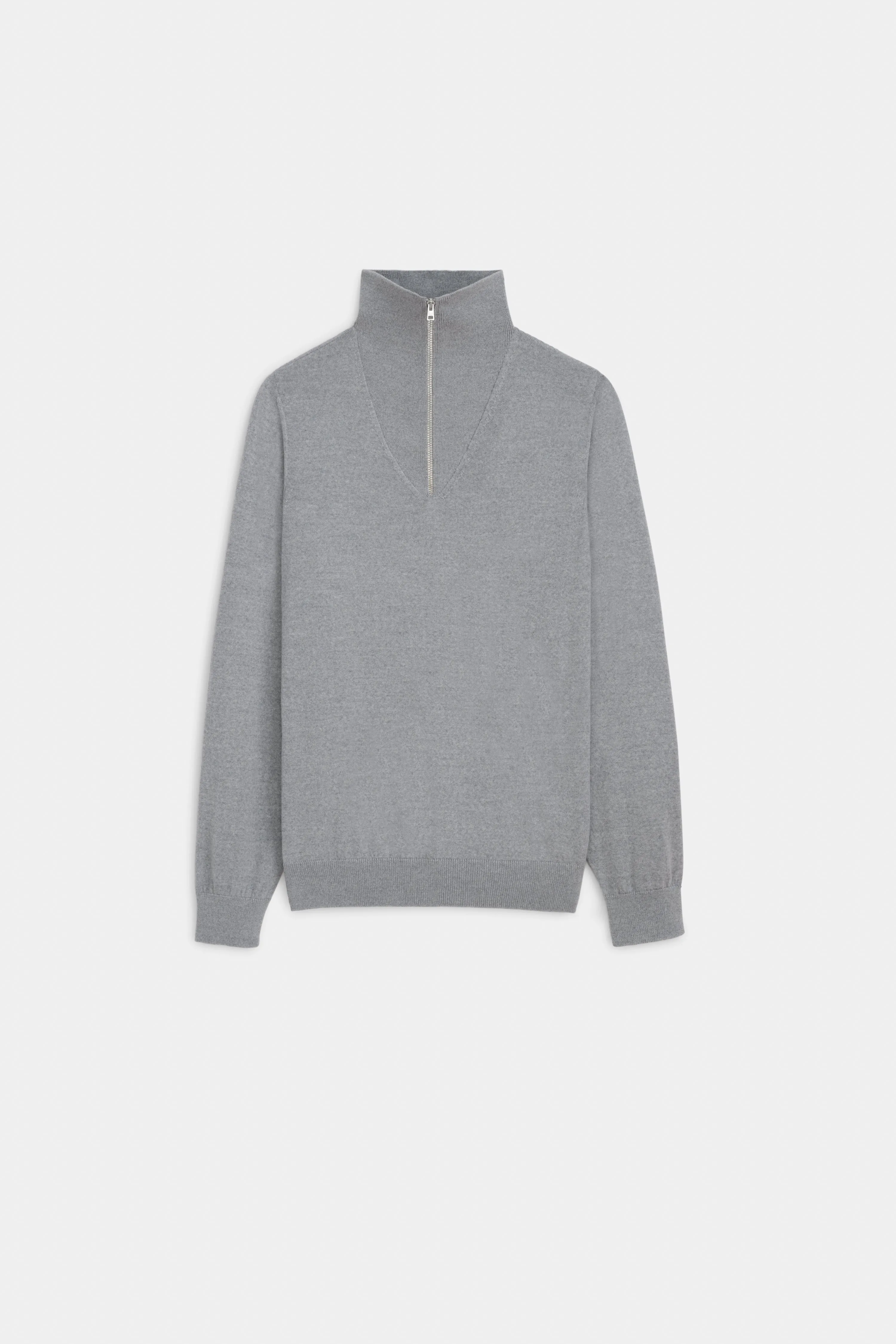 Merino Wool Quarter Zip