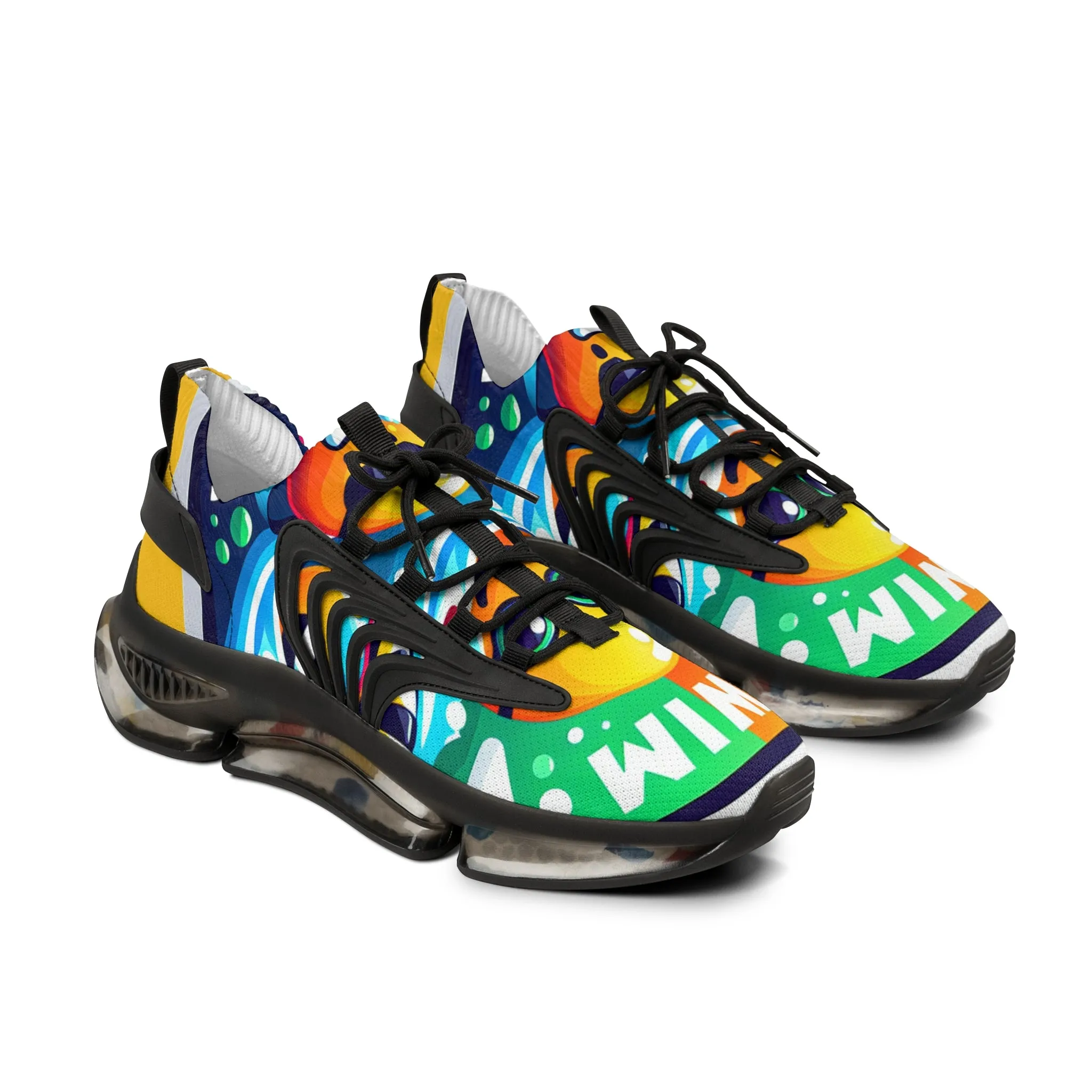 Mesh Knit Triathlon Sneakers with Breathable Memory Foam Insoles for Ultimate Comfort and Performance