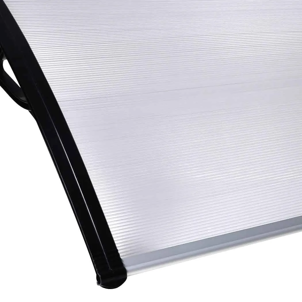 Mountview Window Door Awning Outdoor 1M X 6M Transparent 1x6M