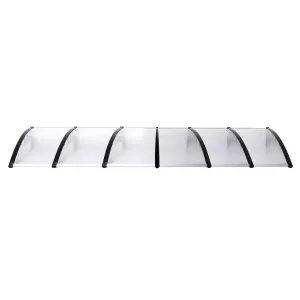 Mountview Window Door Awning Outdoor 1M X 6M Transparent 1x6M
