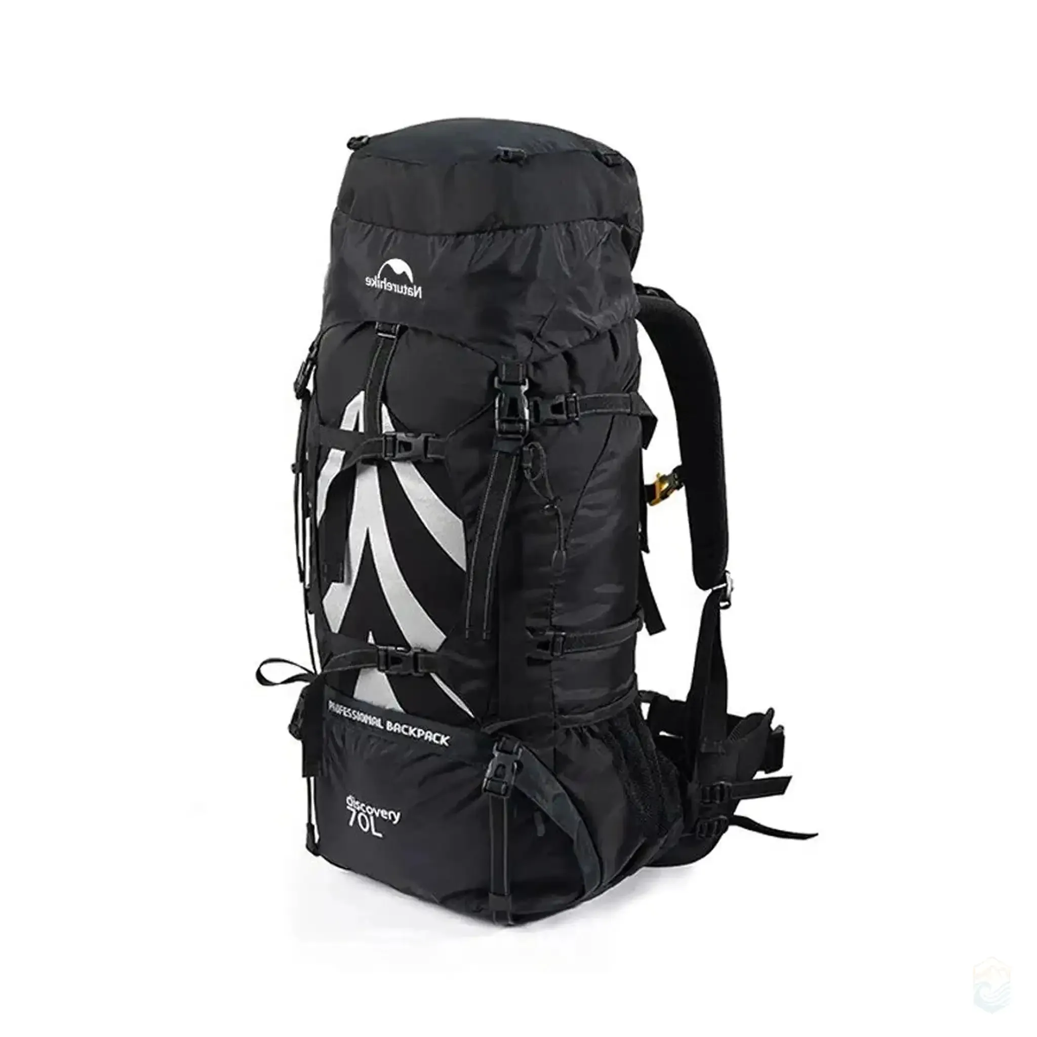 Naturehike 70L Camping Backpack - Large Capacity Ergonomic Hiking Bag with Rain Cover