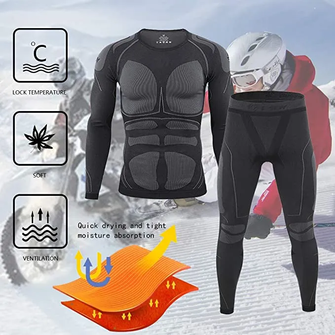 New Men's Esdy Winter Thermal Underwear Clothing Set, Sz L!