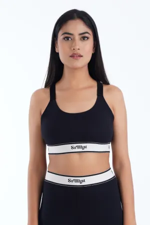 NICOLE MONOGRAM BRA