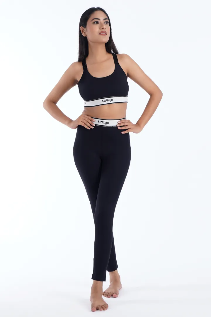 NICOLE MONOGRAM BRA