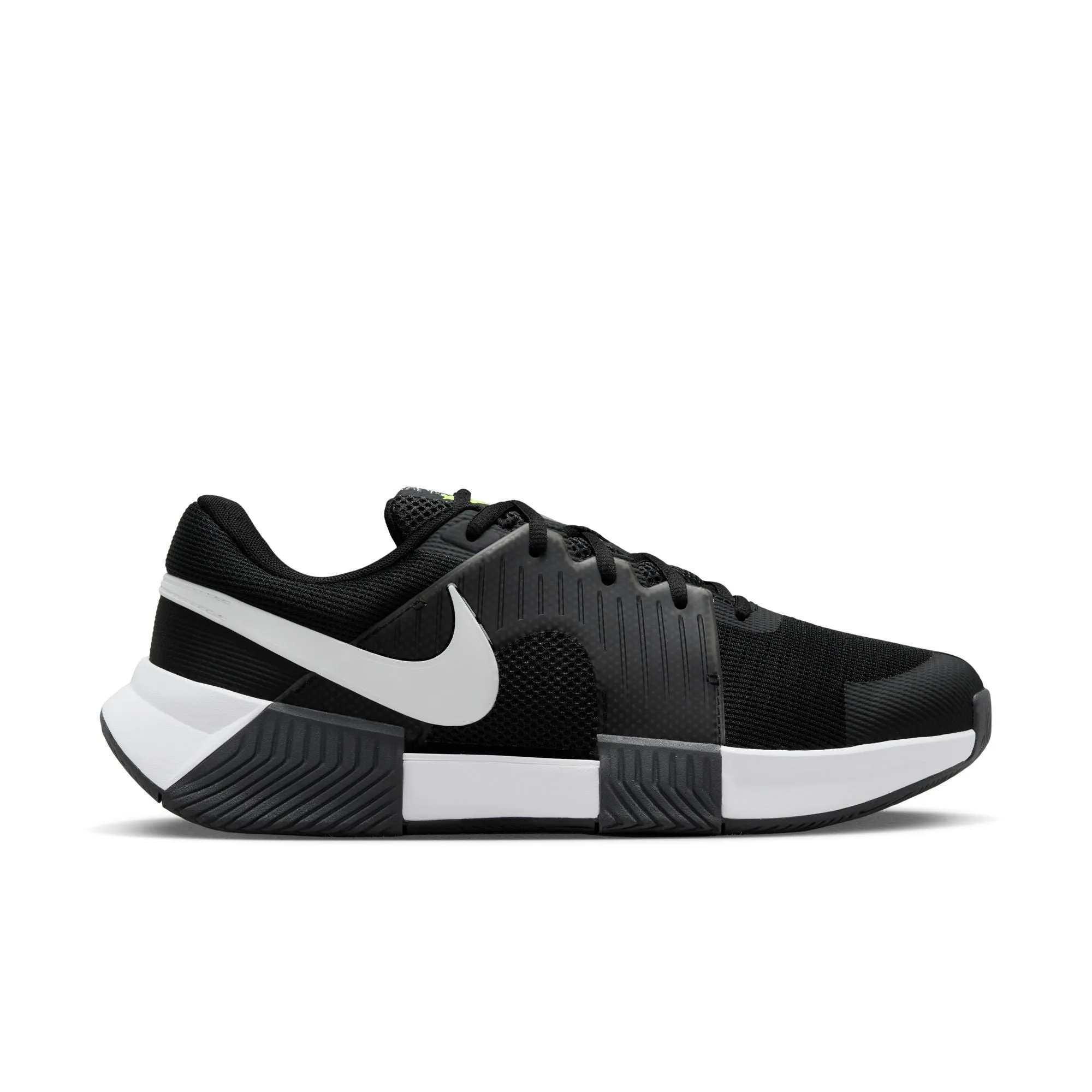 Nike Men's Zoom GP Challenge 1 Hard Court Tennis Shoes in Black/White-Black