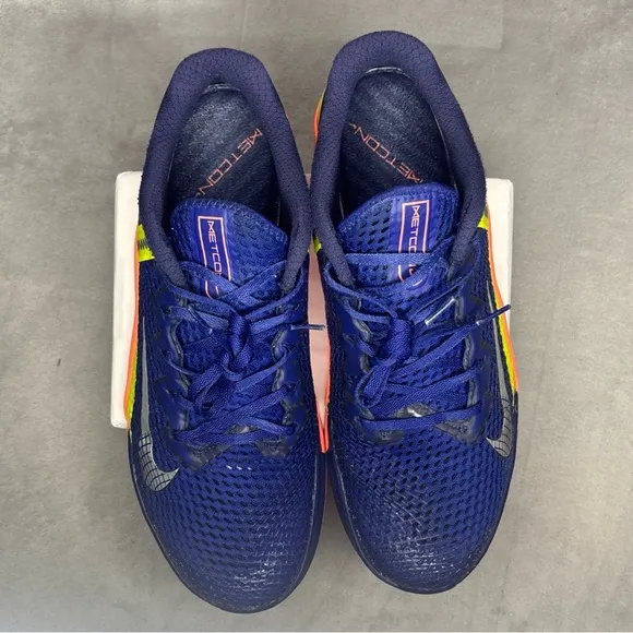 🔥🔥🔥Nike Metcon 6 Cross Training Gym Sneaker Crossfit Blue Mens Size 12🔥🔥🔥