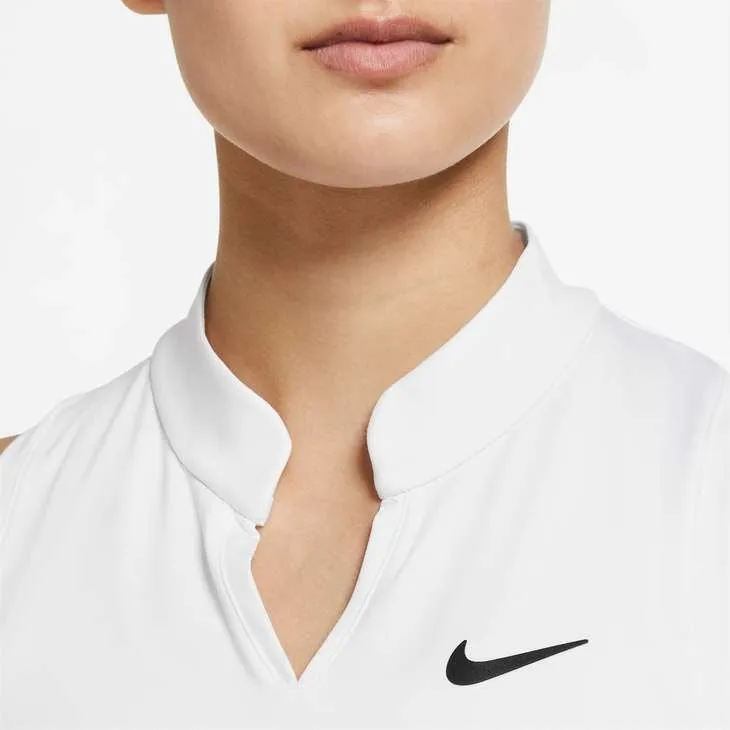 Nike Women's Dri-FIT Victory Dress (White/Black)