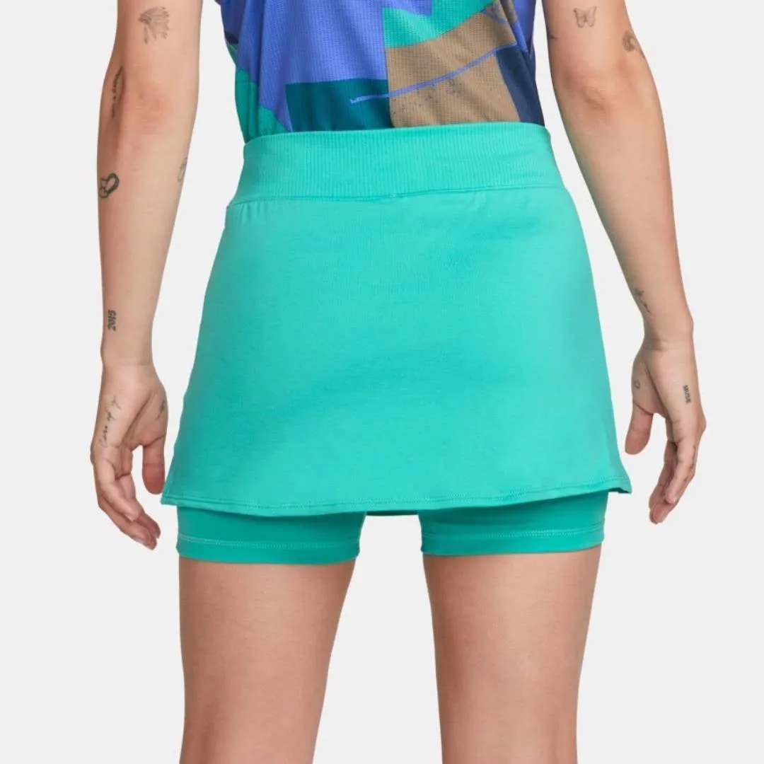 Nike Women's Dri-FIT Victory Stretch Skirt (Washed Teal/White)