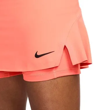 Nike Women's Roland-Garros Dri-FIT Mango & Black Slam Skirt