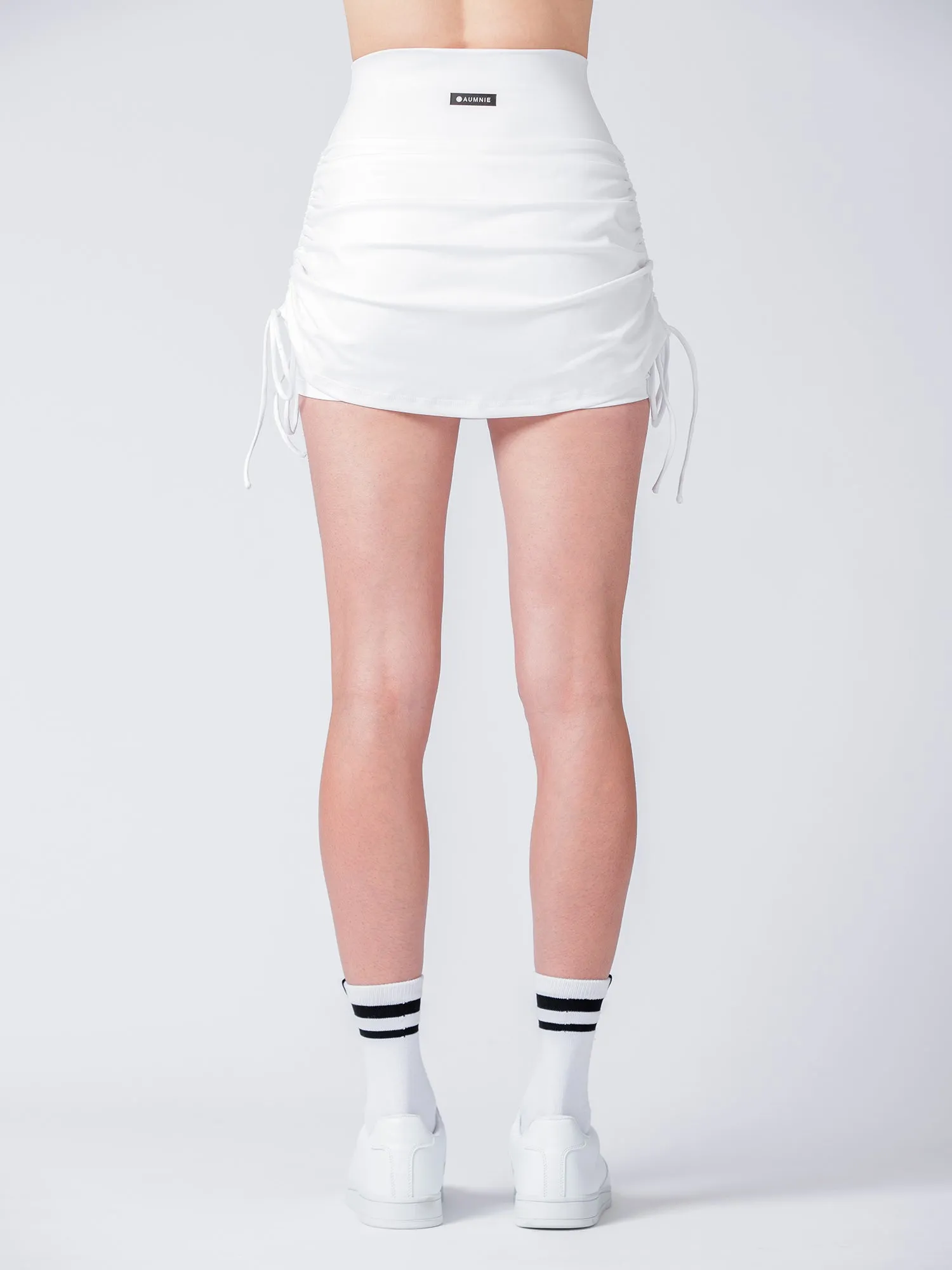 NUDE TENNIS SKIRT SHORTS