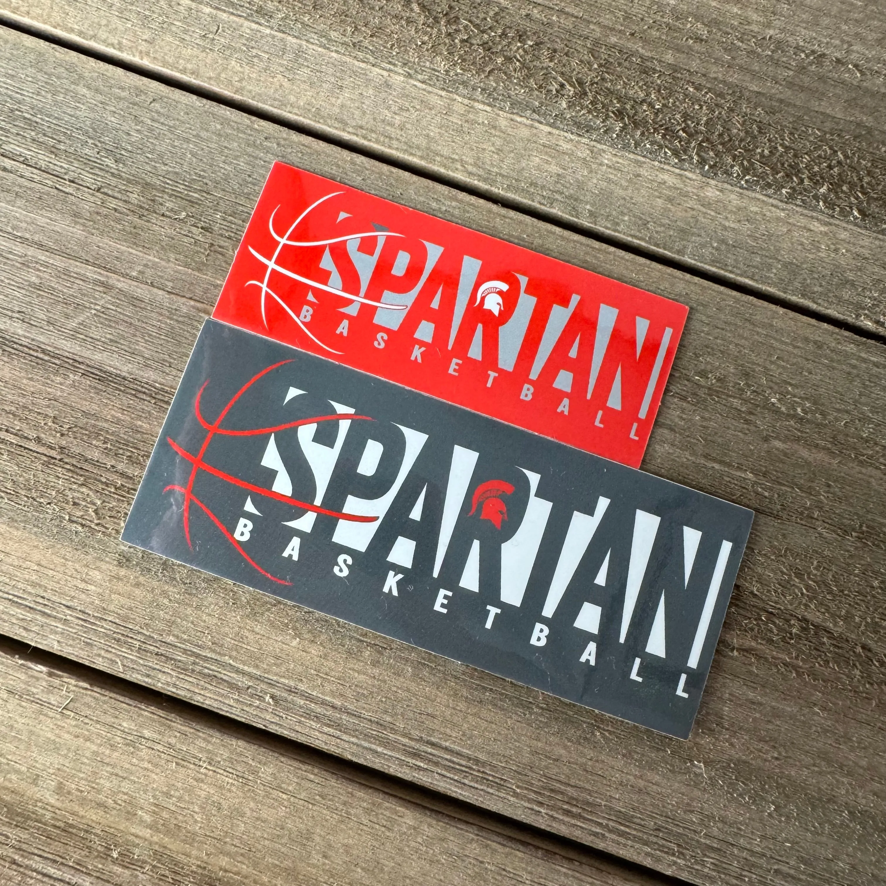 Official Spartan Basketball Sticker