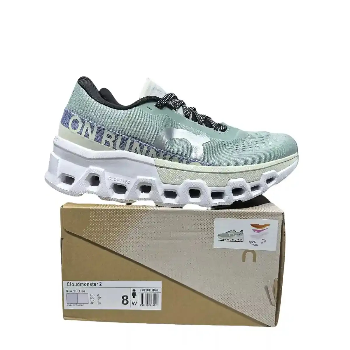 On Cloudmonster 2  Men's Stone Green/Aloe Green