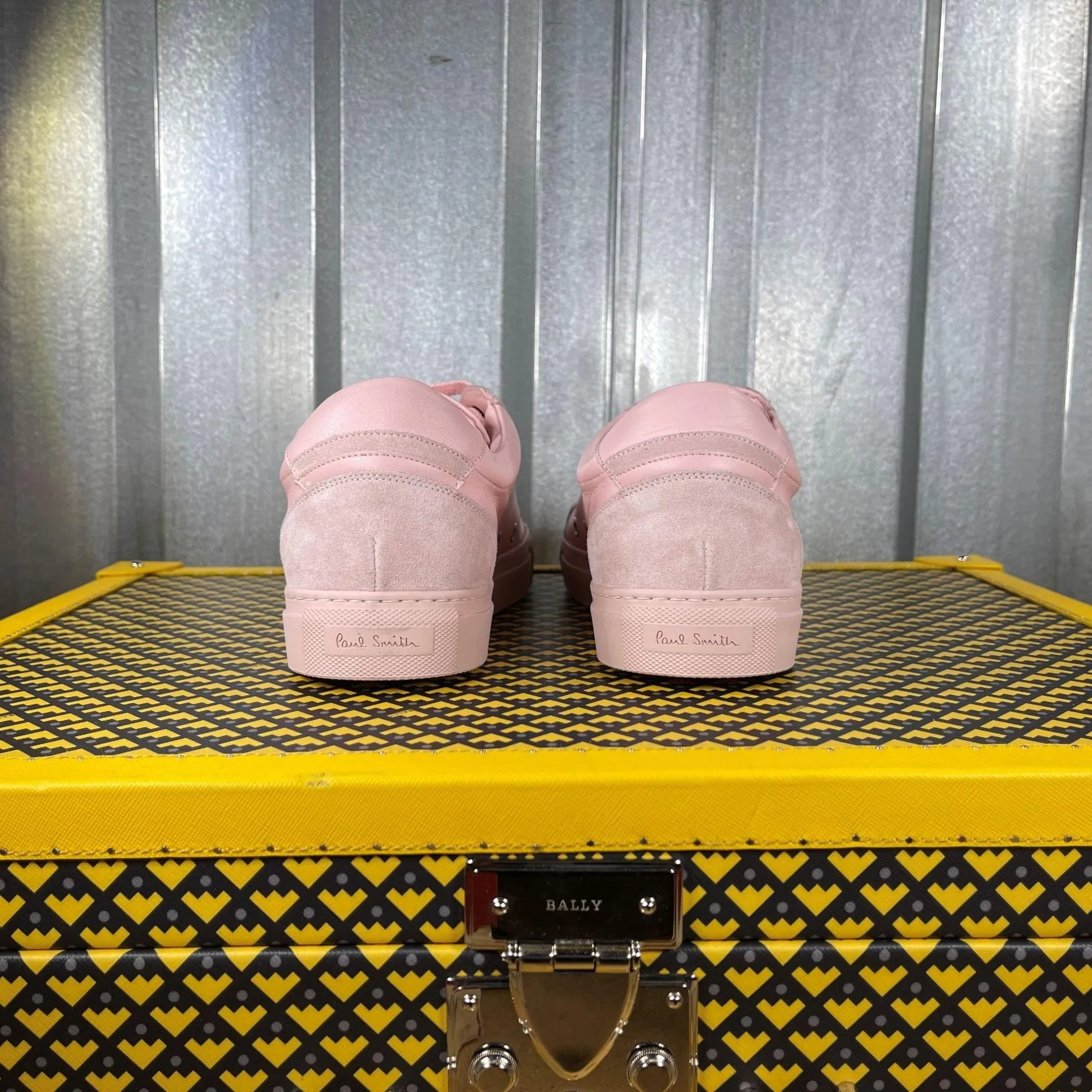 Paul Smith PRI10 Primo Powder Pink Leather Low Top Sneakers