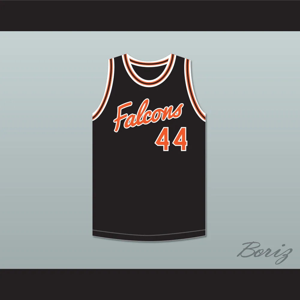 Paul Westphal 44 Aviation High School Falcons Black Basketball Jersey