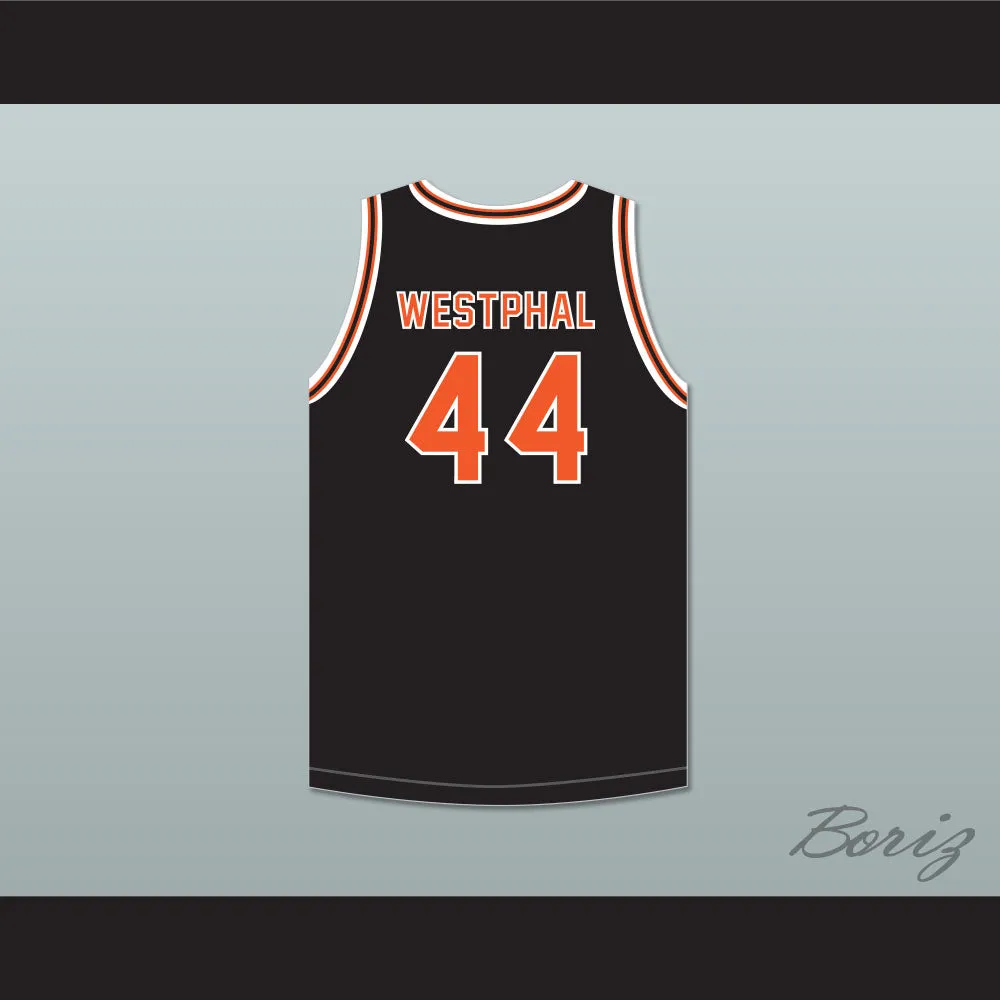 Paul Westphal 44 Aviation High School Falcons Black Basketball Jersey