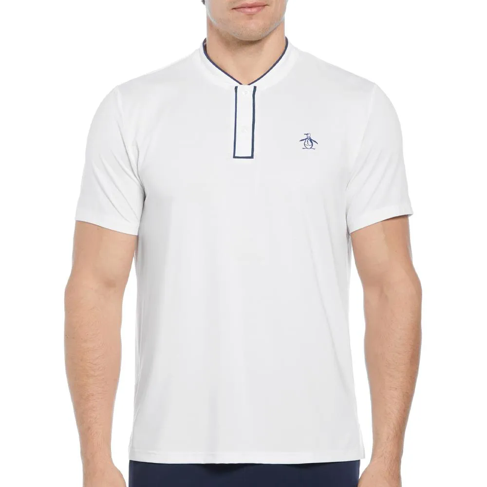 Penguin Men's Performance Polo Blade Collar - Bright White