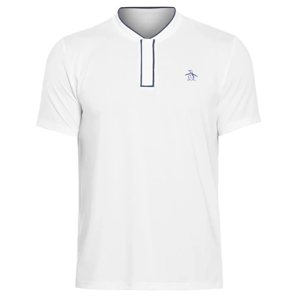 Penguin Men's Performance Polo Blade Collar - Bright White