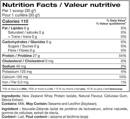 PERFECT Sports DIESEL 100% New Zealand Whey Protein Isolate - 5 LB