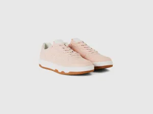 PINK LOW-TOP SNEAKERS