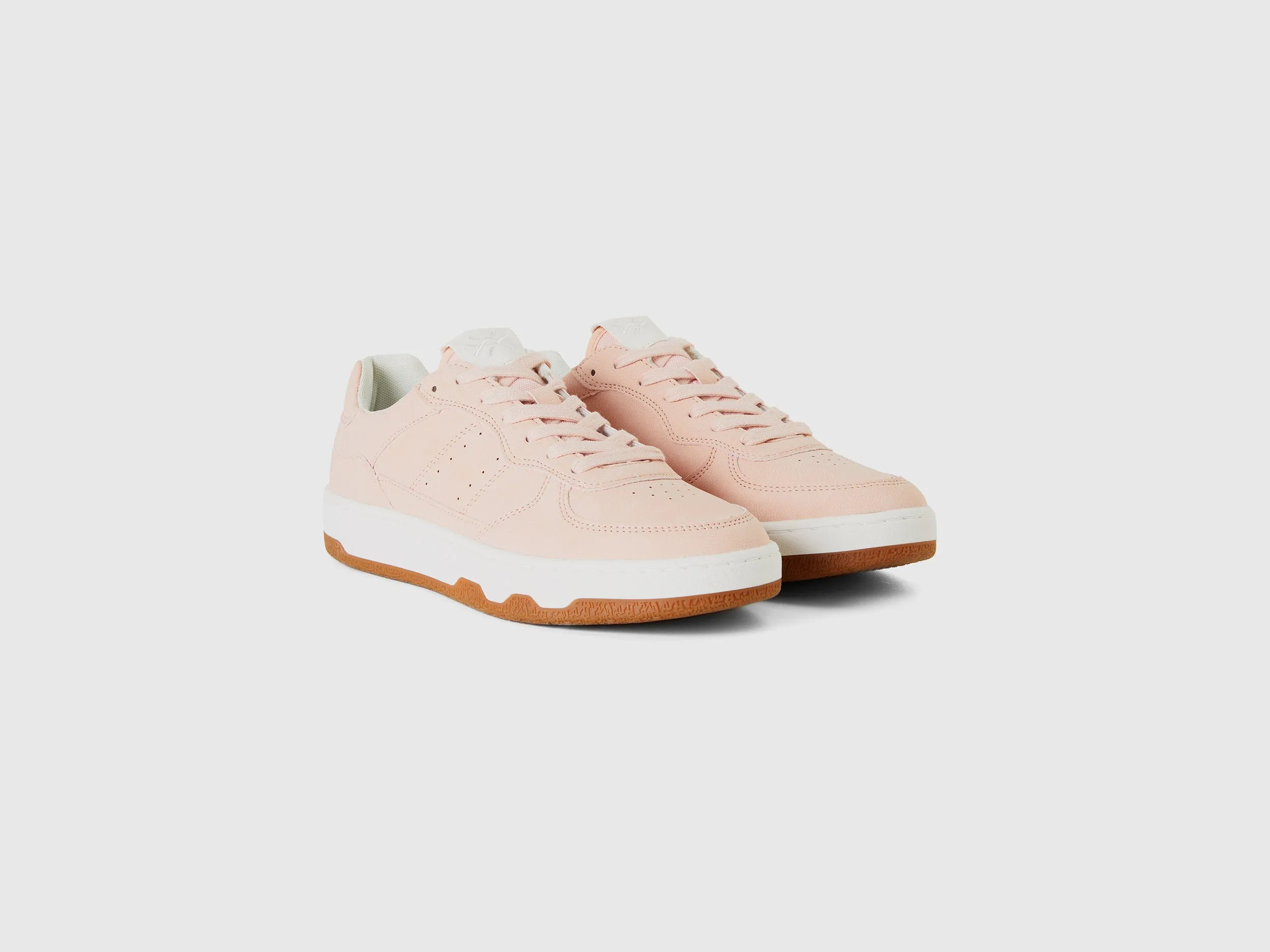 PINK LOW-TOP SNEAKERS