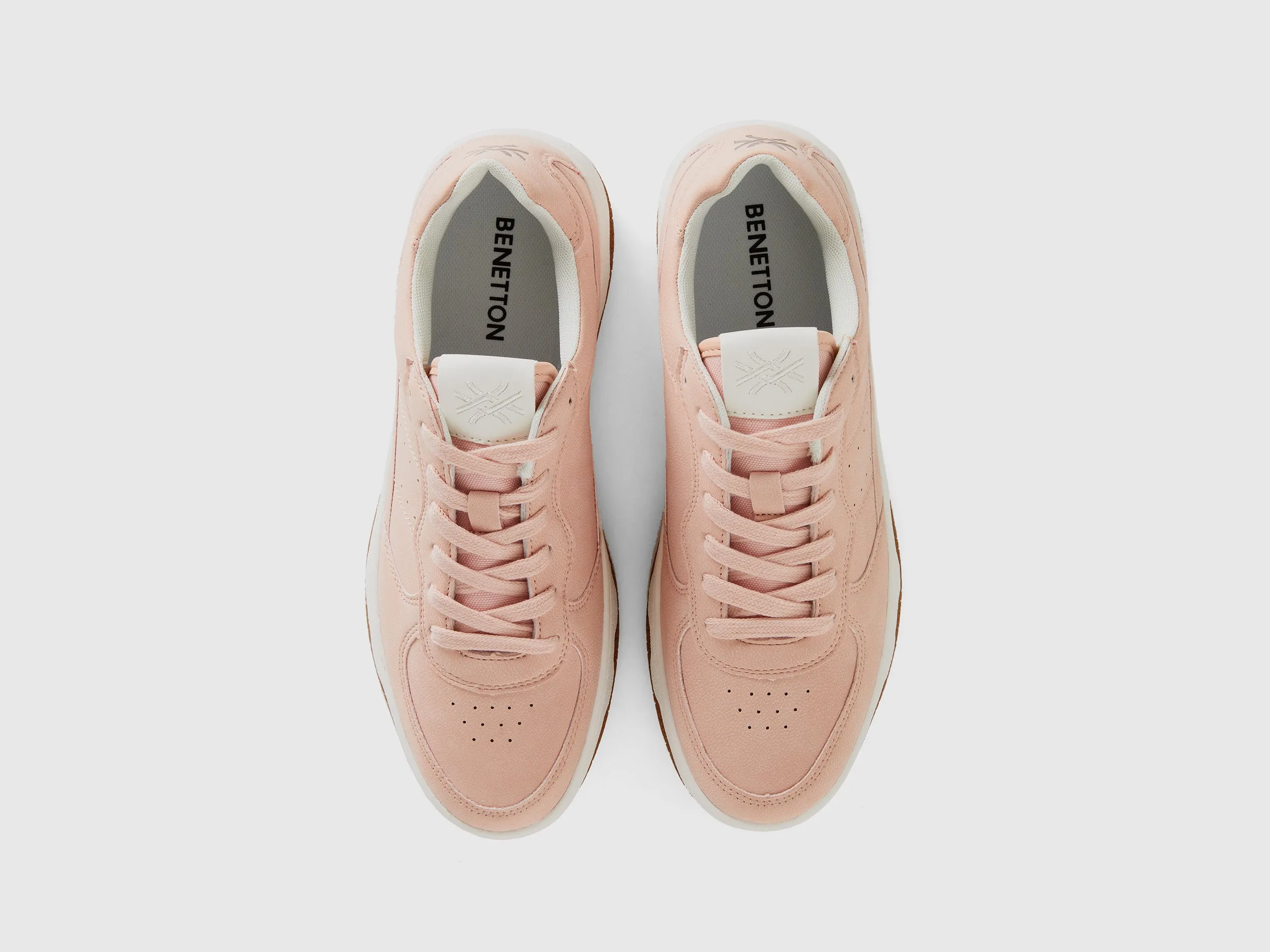 PINK LOW-TOP SNEAKERS