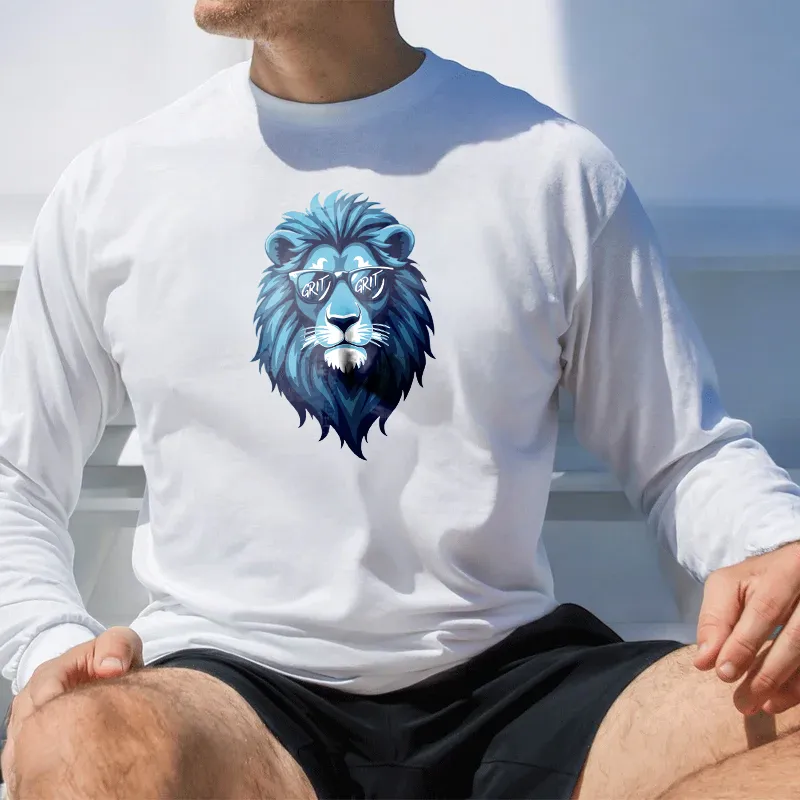 "Grit & Swagger" Men's Long Sleeve T-Shirt