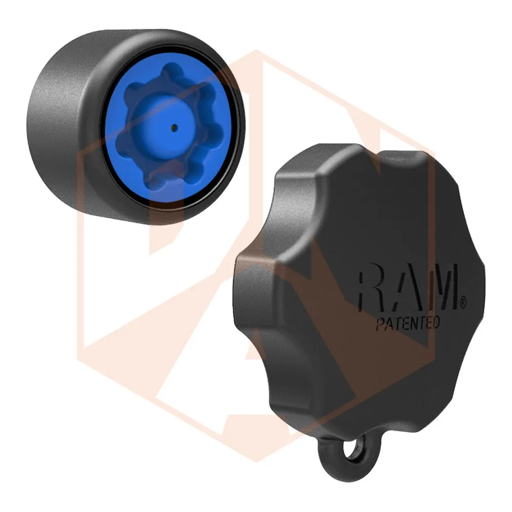 RAM Fork Stem Mount with Double Socket Arm & Universal X-Grip® Cell/iPhone Cradle