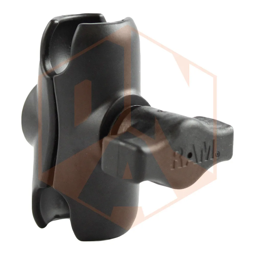 RAM Twist Lock Suction Cup Mount with Double Socket Arm & Universal X-Grip® Phone Cradle