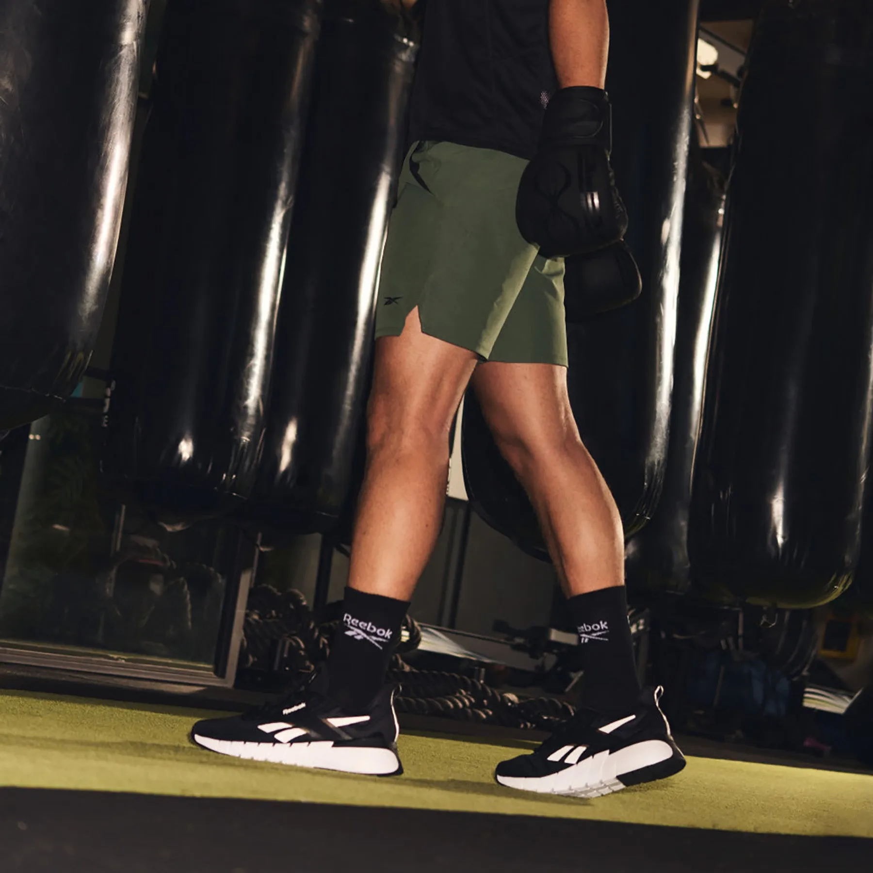 REEBOK - NANO GYM - MEN'S - BLACK/WHITE