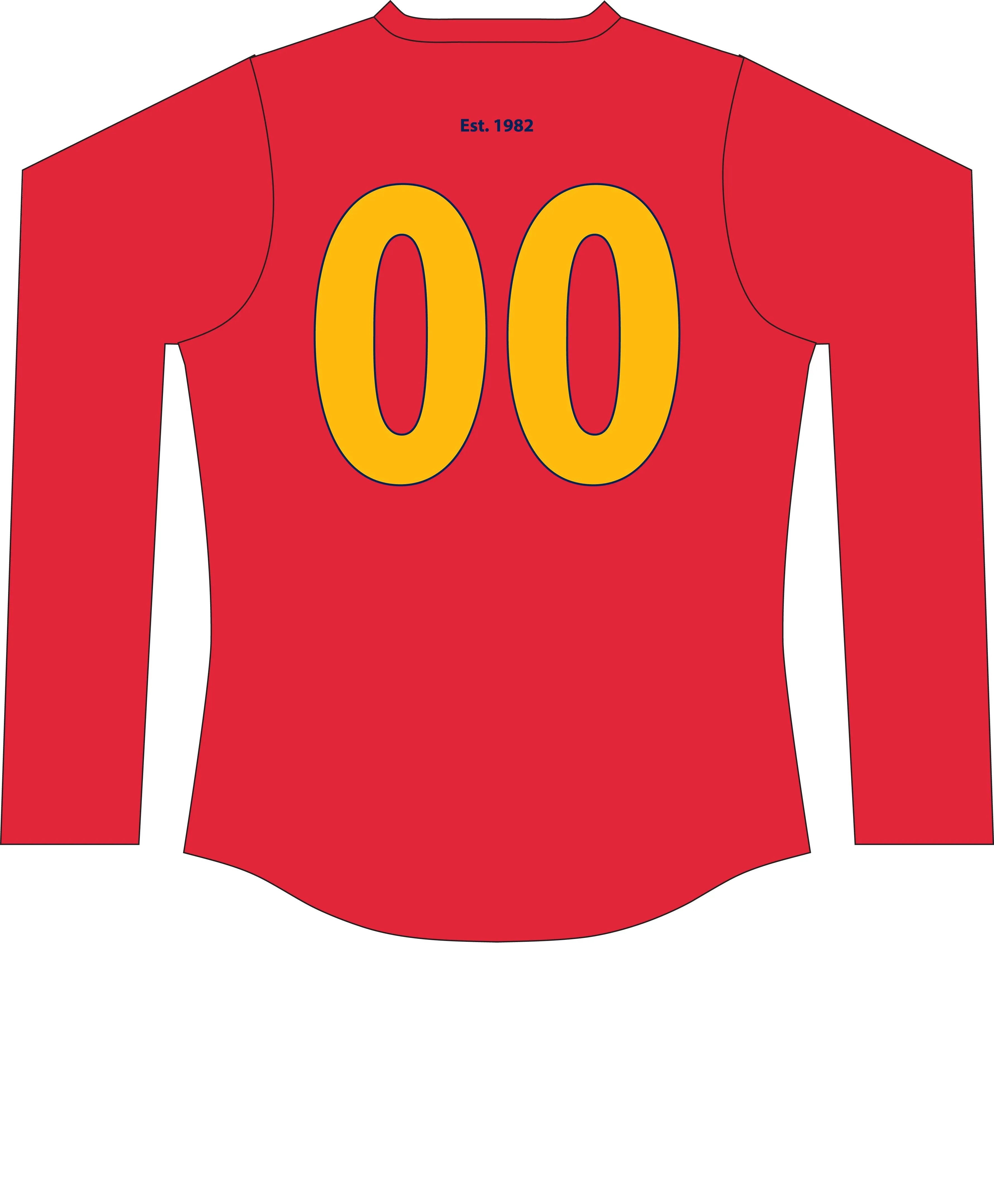 SA AFL MASTERS Long Sleeve GUERNSEY