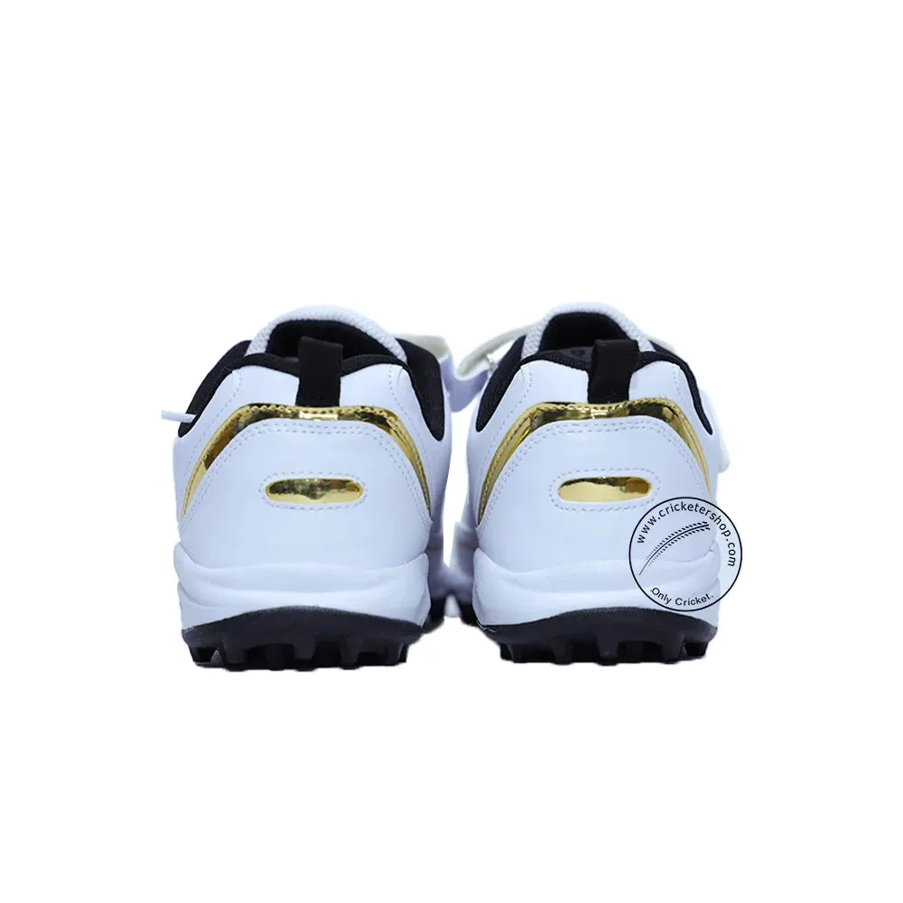 SG Century 5.0 Cricket Shoes Colour White Gold Black
