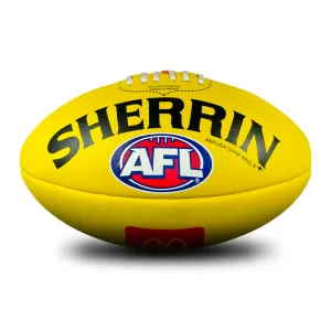 Sherrin AFL Replica Game Football