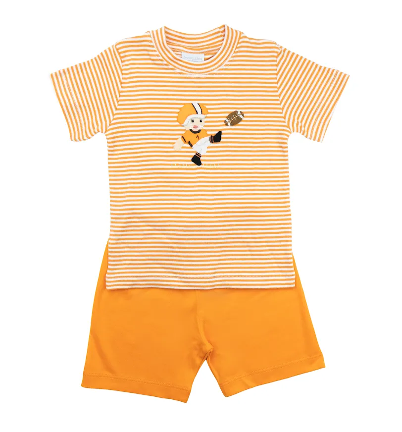 Squiggles Football Runner Crewneck Shirt