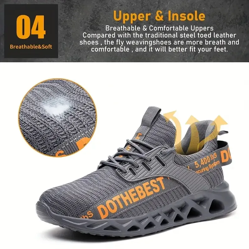 Steel Toe Lightweight Safety Shoes