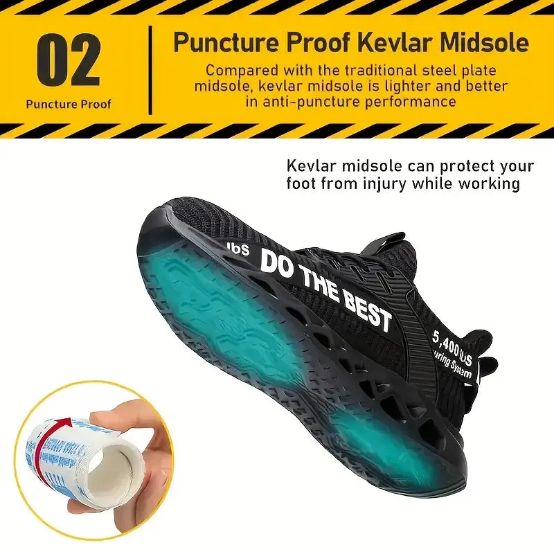Steel Toe Lightweight Safety Shoes