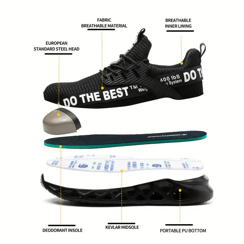 Steel Toe Lightweight Safety Shoes