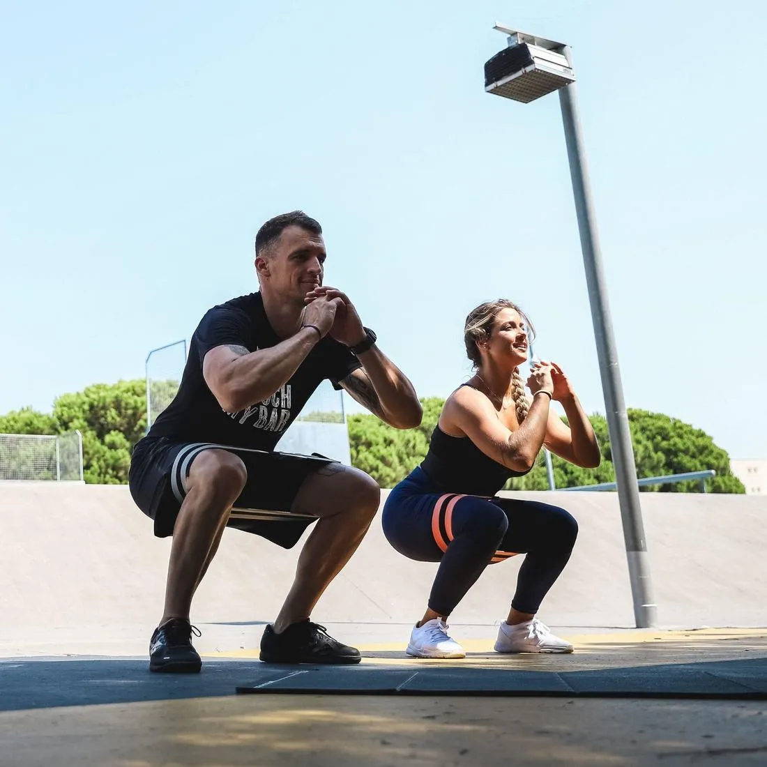 Strength Training Resistance Band Glute Band - Hard
