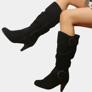 Stylish women's knee-high boots