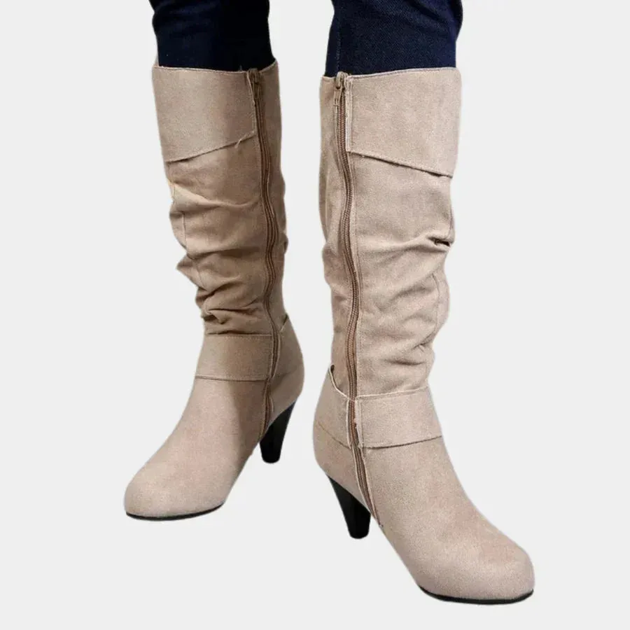 Stylish women's knee-high boots