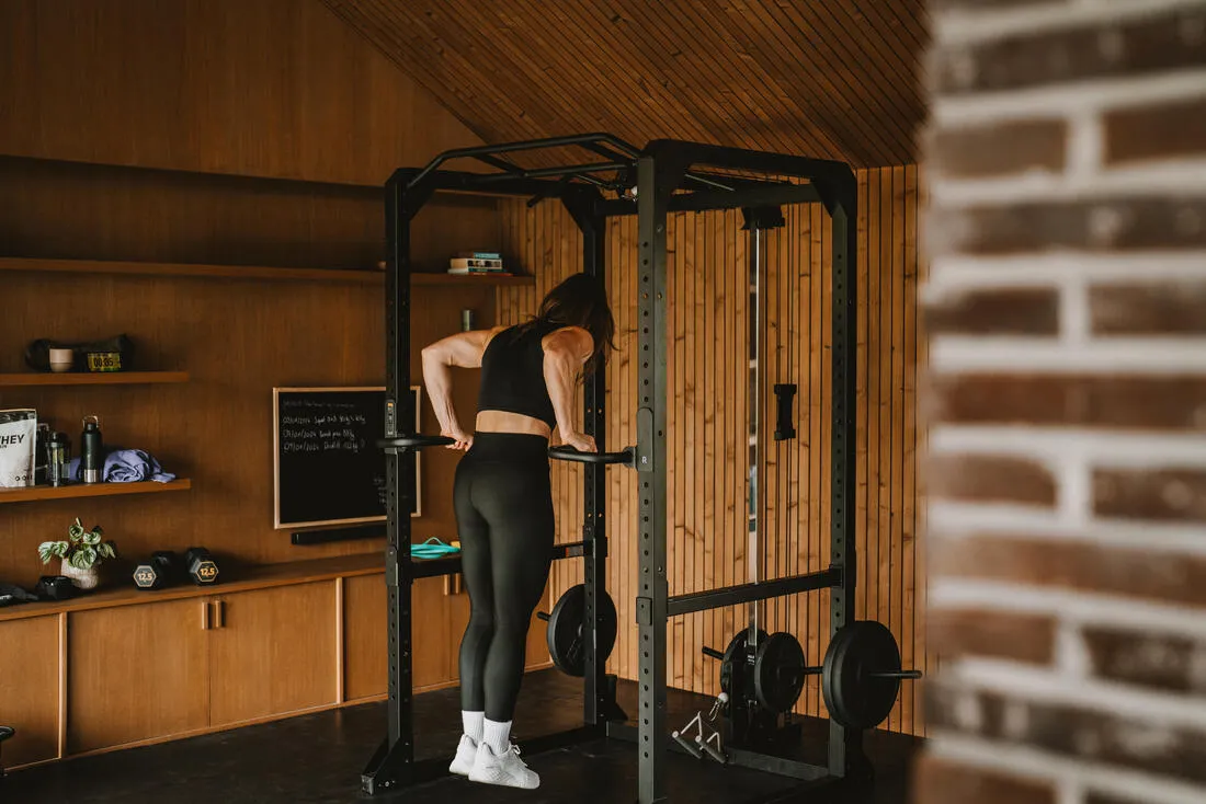 Supports dips pour rack de musculation x2 - Kit dips