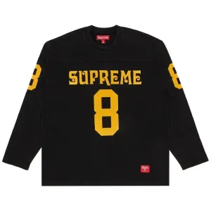 Supreme Affiliated L/S Football Top 'Black' (SS25)