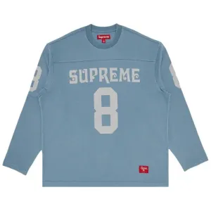 Supreme Affiliated L/S Football Top 'Dusty Blue' (SS25)