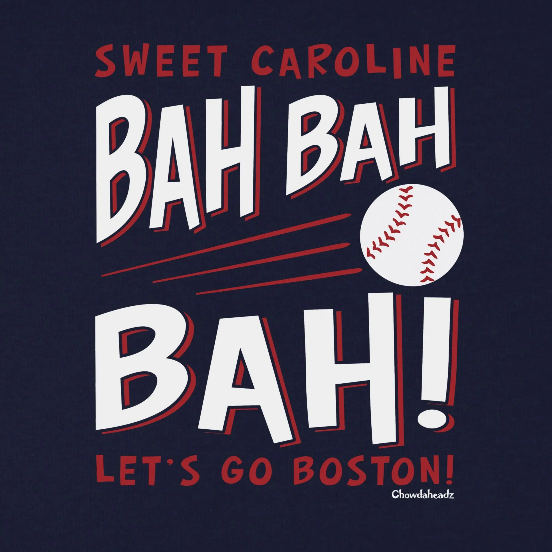 Sweet Caroline Bah Bah Bah Baseball Youth Hoodie
