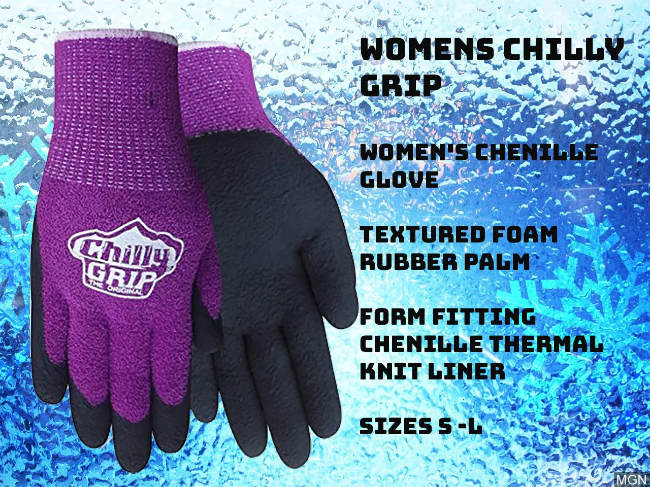 TA310 WOMENS CHILLY GRIP® WINTER GLOVE - PAIR