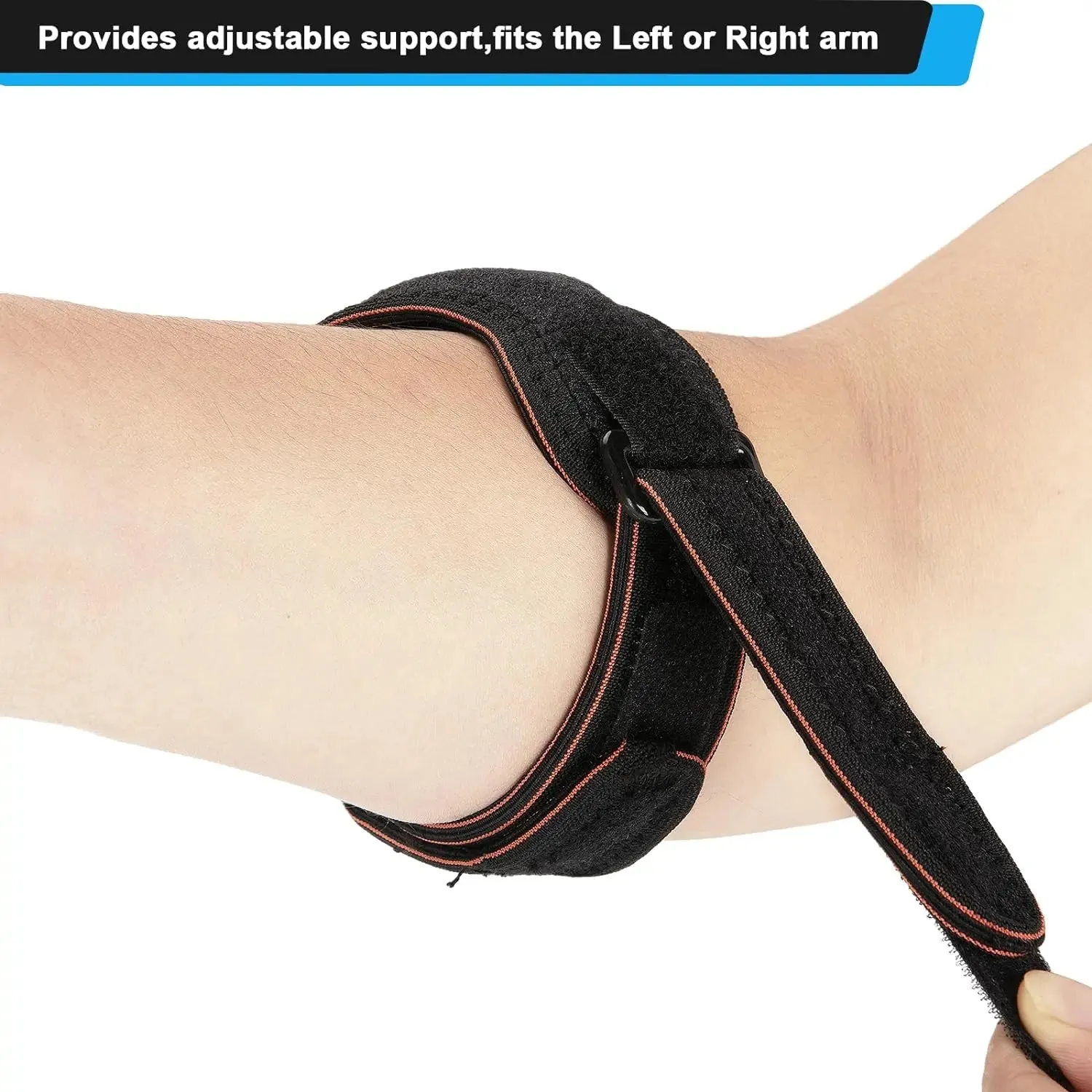 Tennis Elbow Support Strap - Single/Double Pack