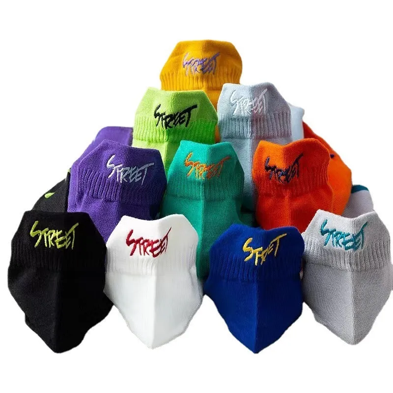 Thin Deodorant Low-top Mesh Style For Sports Sweat-proof Socks