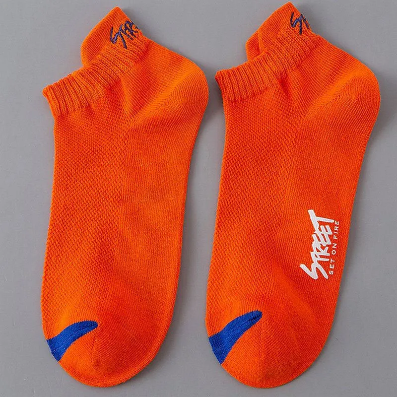 Thin Deodorant Low-top Mesh Style For Sports Sweat-proof Socks